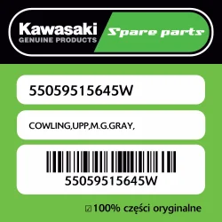 Nie przegap Owiewka górna M.G.GRAY, Kawasaki