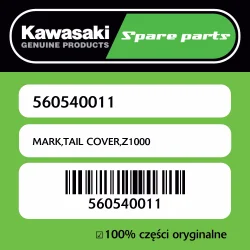 Okazja MARK,TAIL COVER,Z1000