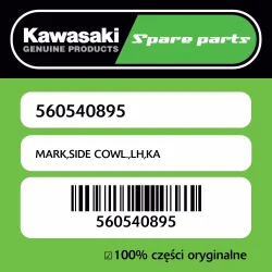 MARK,SIDE COWL.,LH,KA Hit cenowy