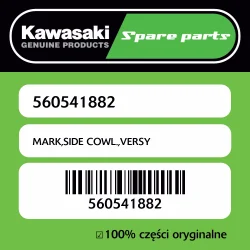 MARK,SIDE COWL.,VERSY Nowość