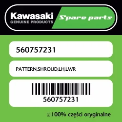 Okazja PATTERN,SHROUD,LH,LWR