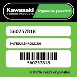 PATTERN,SHROUD,RH Bestseller