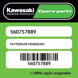 PATTERN,FR FENDER,RH Wyjątkowa oferta