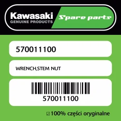 Darmowy zwrot WRENCH,STEM NUT