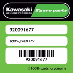 Taniej SCREW,6X8,BLACK