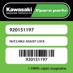 NUT,CABLE ADJUST LOCK Nie przegap