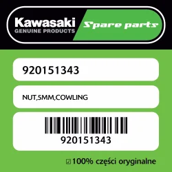 NUT,5MM,COWLING Wybór klientów