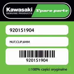 NUT,CLIP,6MM Oferta limitowana