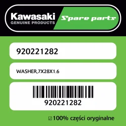 WASHER,7X28X1.6 Tylko do końca tygodnia