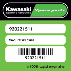 Bestseller WASHER,5X9.5X0.8
