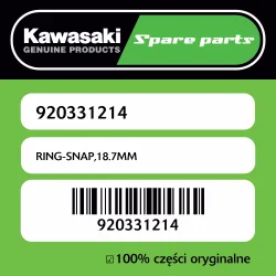 RING-SNAP,18.7MM Obniżka ceny