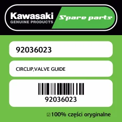 Sprawdź teraz CIRCLIP,VALVE GUIDE