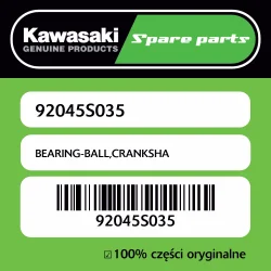 Ekspresowa dostawa Łożysko kulkowe wału korbowego Kawasaki