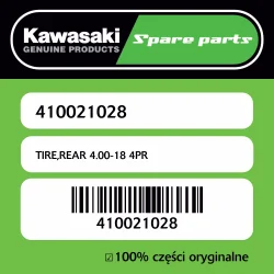 Promocja TIRE,REAR 4.00-18 4PR