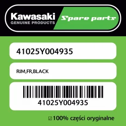 Kup online RIM,FR,BLACK