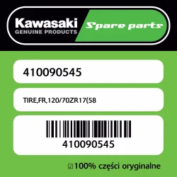 Wysoka jakość TIRE,FR,120/70ZR17(58