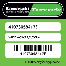 WHEEL-ASSY,RR,M.C.ORA Bezpieczne zakupy