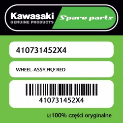 Do wyczerpania zapasów WHEEL-ASSY,FR,F.RED