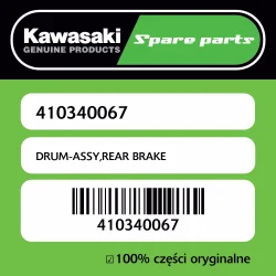 DRUM-ASSY,REAR BRAKE Wyprzedaż