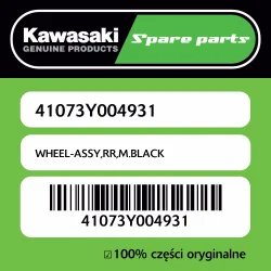WHEEL-ASSY,RR,M.BLACK Dodaj do koszyka
