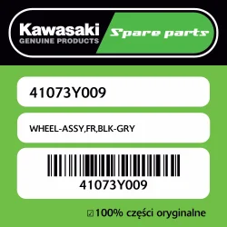 WHEEL-ASSY,FR,BLK-GRY Darmowa dostawa