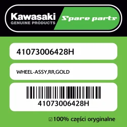 WHEEL-ASSY,RR,GOLD Bezpieczne zakupy