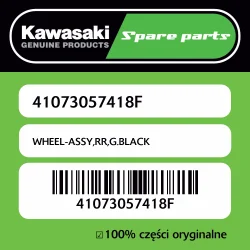 Premium WHEEL-ASSY,RR,G.BLACK