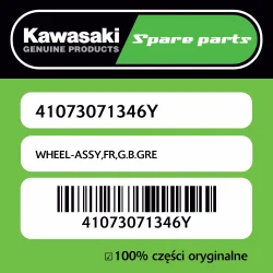 WHEEL-ASSY,FR,G.B.GRE Obniżka ceny