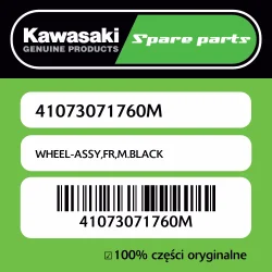 Hit sprzedaży WHEEL-ASSY,FR,M.BLACK
