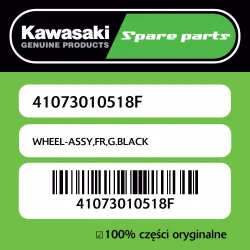 Tylko dziś WHEEL-ASSY,FR,G.BLACK