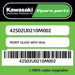 Super okazja FRONT GLASS WITH SEAL