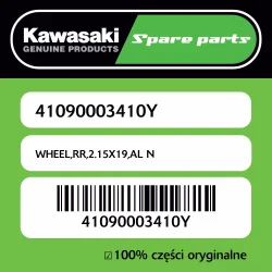 WHEEL,RR,2.15X19,AL N Kup online