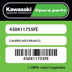 CALIPER-ASSY,RR,M.F.G Tylko do końca tygodnia