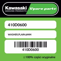 WASHER,PLAIN,6MM Darmowa dostawa