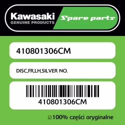 DISC,FR,LH,SILVER NO. Kup online