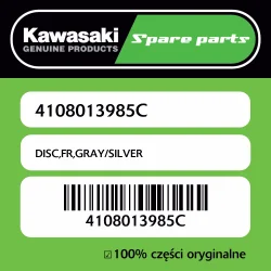 DISC,FR,GRAY/SILVER Tylko dziś