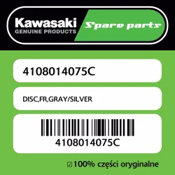 DISC,FR,GRAY/SILVER Tylko dziś