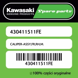 Bezpieczna płatność CALIPER-ASSY,FR,RH,M.