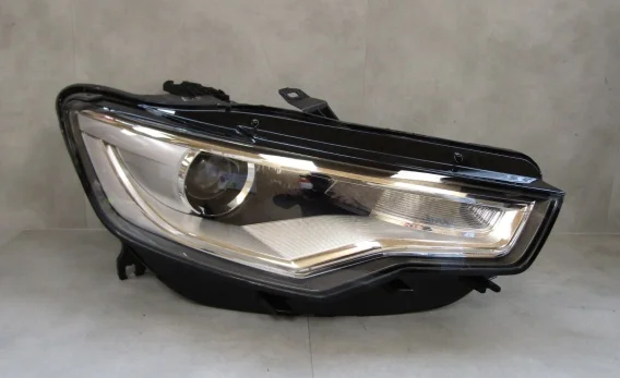 LAMPA PRZÓD AUDI A6 C7 KSENON NIESKRĘTNY RH PRAWA 10-14 Darmowa dostawa