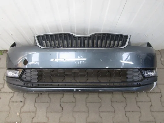 Zderzak przód przedni Skoda Rapid 5JA Lift 17- Wysoka jakość