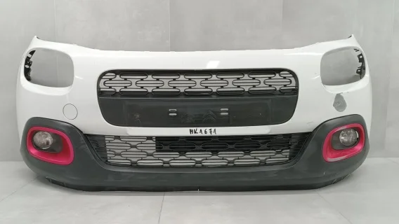 Zderzak przód przedni Citroen C3 III 16-19 / + 2x halogeny Szybka dostawa