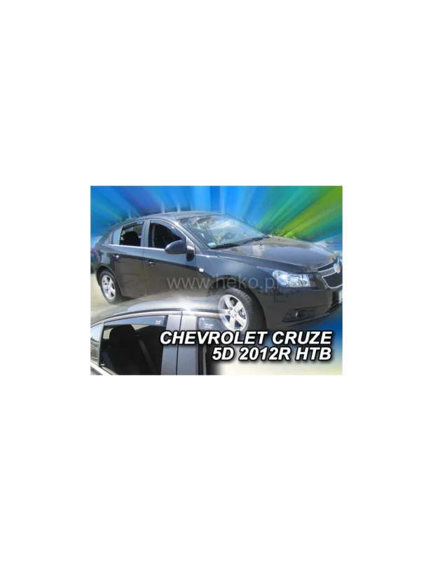 Owiewki Chevrolet Cruze I 5 drzwi htb 2010-2017r.(kpl. z tyłami) Zamów dziś