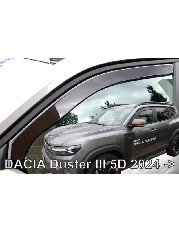 Owiewki Dacia Duster III 5 drzwi od 2024r. PRZODY Dostępne od ręki