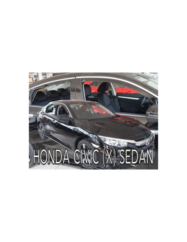 Owiewki Honda Civic X Sedan od 2017r.(kpl. z tyłami) Wyjątkowa oferta