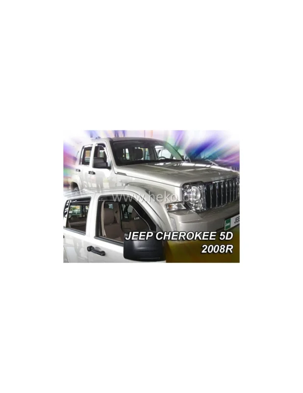 Dodaj do koszyka Owiewki Jeep Cherokee KK / Liberty 5d. 2007-2012r. (kpl. z tyłami)