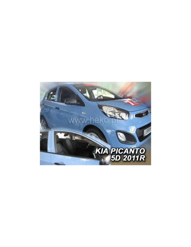 Owiewki KIA Picanto II 5 drzwi 2011-2017r. PRZODY Oferta czasowa