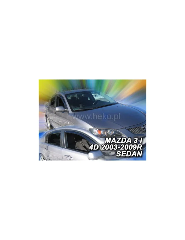 Wysoka jakość Owiewki MAZDA 3 I 4-drzw. 2003-2009r. (kpl. z tyłami) Sedan