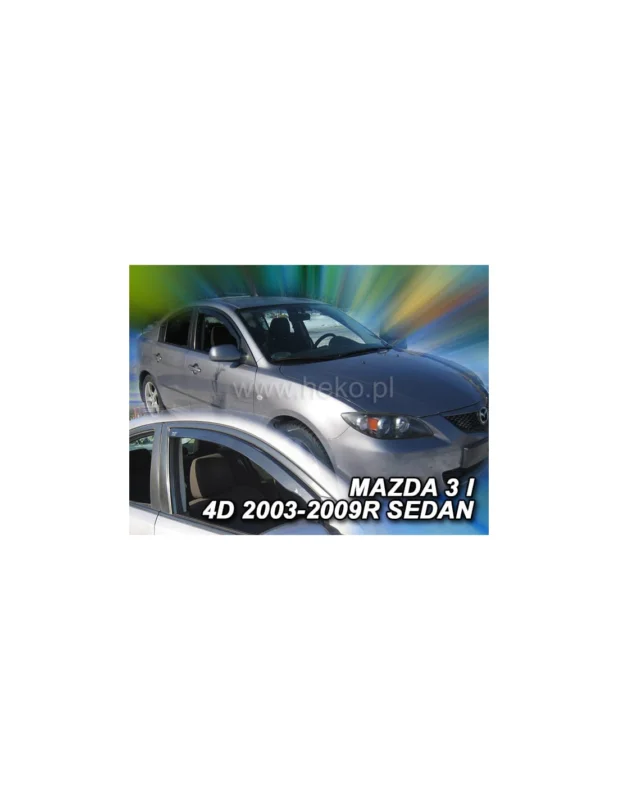 Owiewki Mazda 3 I 5 drzwi 2003-2009r. PRZODY Szybka wysyłka