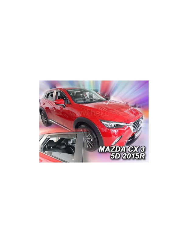 Owiewki Mazda CX 3 5d. od 2015r. (kpl. z tyłami) Ekspresowa dostawa
