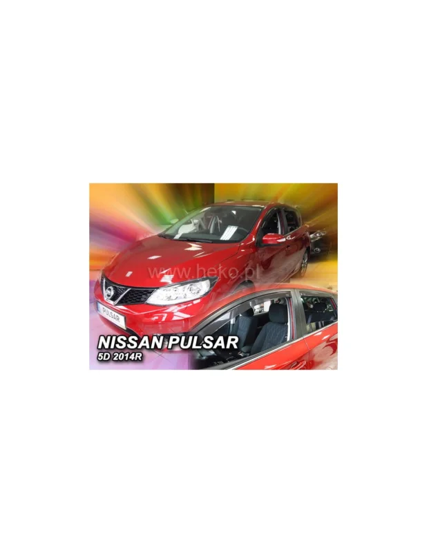 Zamów teraz Owiewki Nissan Pulsar 5d. 2014-2018r. (kpl. z tyłami)